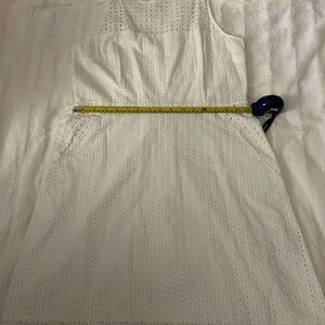 Banana Republic White Eyelet Dress